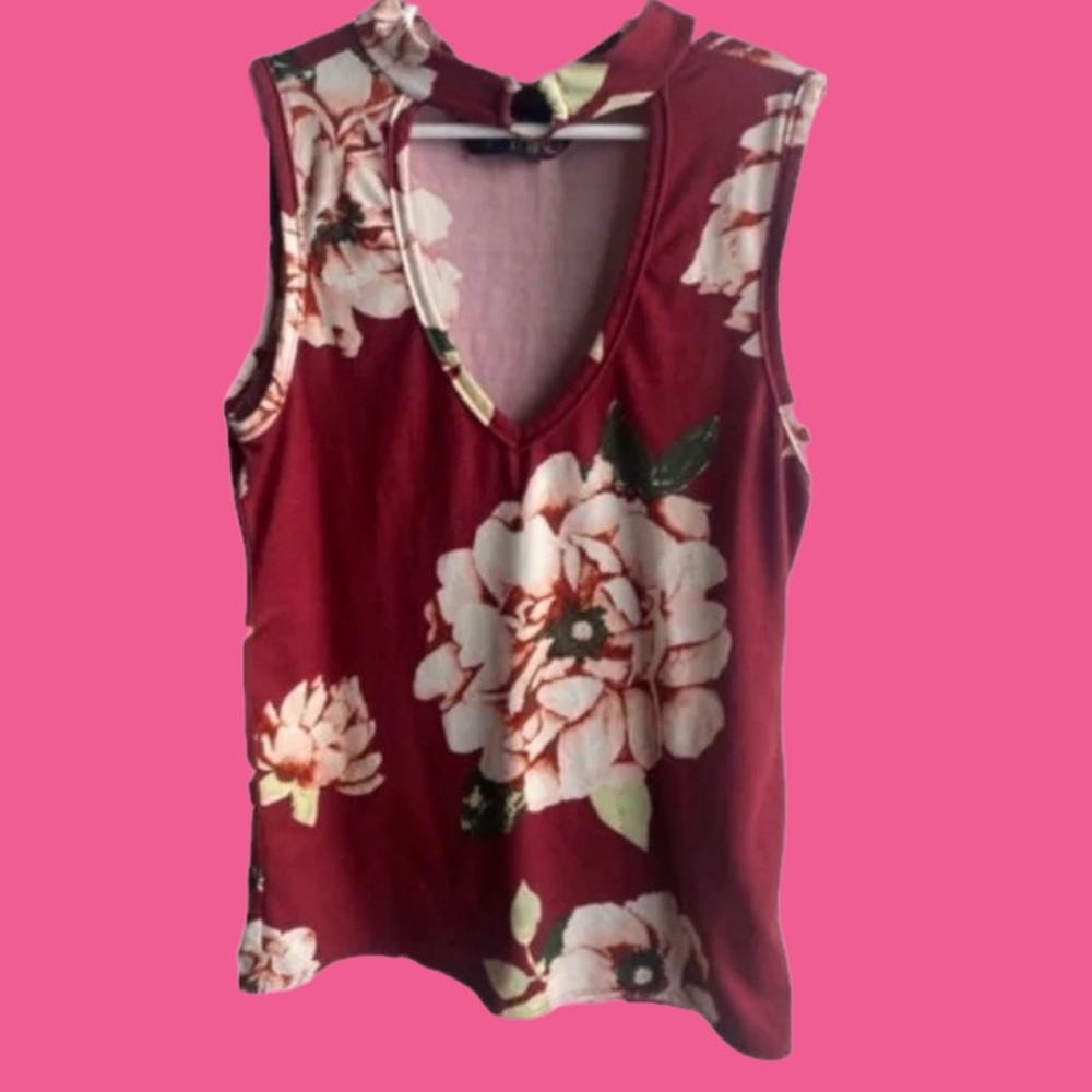 Say Anything choker top blouse